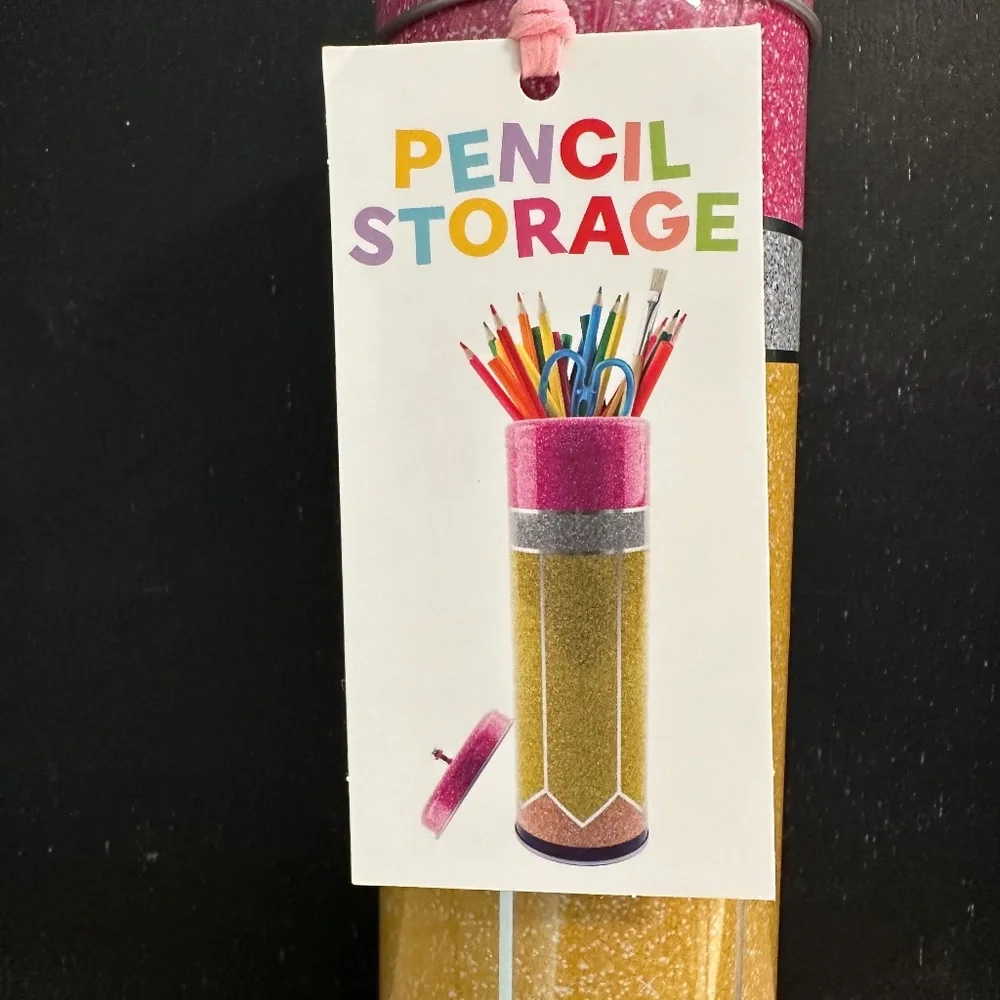 Target Bullseye Playground Pencil Storage Tin